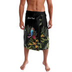 Personalised Australia Cassowary Lavalava Dinosaur Bird - Rainforest Vibes