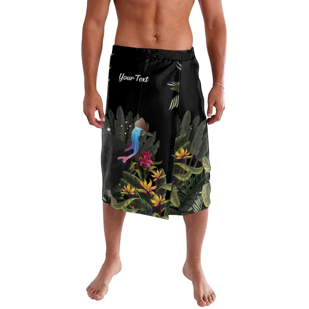 Personalised Australia Cassowary Lavalava Dinosaur Bird - Rainforest Vibes