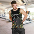 Personalised Australia Cassowary Men Tank Top Dinosaur Bird - Rainforest Vibes