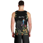 Personalised Australia Cassowary Men Tank Top Dinosaur Bird - Rainforest Vibes