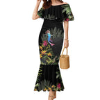 Personalised Australia Cassowary Mermaid Dress Dinosaur Bird - Rainforest Vibes