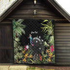 Personalised Australia Cassowary Quilt Dinosaur Bird - Rainforest Vibes