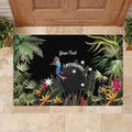Personalised Australia Cassowary Rubber Doormat Dinosaur Bird - Rainforest Vibes