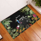 Personalised Australia Cassowary Rubber Doormat Dinosaur Bird - Rainforest Vibes
