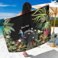 Personalised Australia Cassowary Sarong Dinosaur Bird - Rainforest Vibes