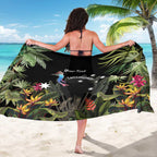 Personalised Australia Cassowary Sarong Dinosaur Bird - Rainforest Vibes
