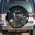Personalised Australia Cassowary Spare Tire Cover Dinosaur Bird - Rainforest Vibes