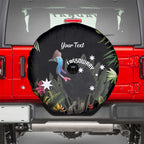 Personalised Australia Cassowary Spare Tire Cover Dinosaur Bird - Rainforest Vibes