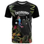 Personalised Australia Cassowary T Shirt Dinosaur Bird - Rainforest Vibes