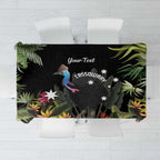 Personalised Australia Cassowary Tablecloth Dinosaur Bird - Rainforest Vibes