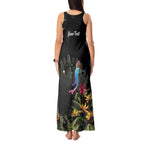 Personalised Australia Cassowary Tank Maxi Dress Dinosaur Bird - Rainforest Vibes