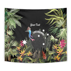 Personalised Australia Cassowary Tapestry Dinosaur Bird - Rainforest Vibes