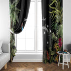 Personalised Australia Cassowary Window Curtain Dinosaur Bird - Rainforest Vibes