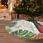 Cassowary Australia Tree Skirt Tropical Flowers Mix Aboriginal Art - Aussie Hoodie