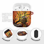 Keeper Of The Rainforest Cassowary AirPods Case Aboriginal Art - Aussie Hoodie