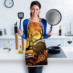 Keeper Of The Rainforest Cassowary Apron Aboriginal Art - Aussie Hoodie