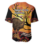 Keeper Of The Rainforest Cassowary Baseball Jersey Aboriginal Art