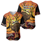 Keeper Of The Rainforest Cassowary Baseball Jersey Aboriginal Art