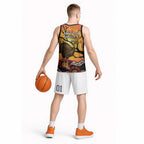 Keeper Of The Rainforest Cassowary Basketball Jersey Aboriginal Art - Aussie Hoodie