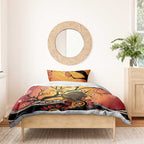 Keeper Of The Rainforest Cassowary Bedding Set Aboriginal Art