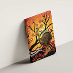 Keeper Of The Rainforest Cassowary Canvas Wall Art Aboriginal Art