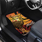 Keeper Of The Rainforest Cassowary Car Mats Aboriginal Art