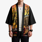 Keeper Of The Rainforest Cassowary Kimono Aboriginal Art - Aussie Hoodie