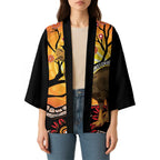 Keeper Of The Rainforest Cassowary Kimono Aboriginal Art - Aussie Hoodie