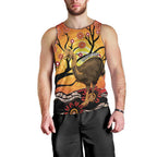 Keeper Of The Rainforest Cassowary Men Tank Top Aboriginal Art
