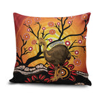 Keeper Of The Rainforest Cassowary Pillow Cover Aboriginal Art - Aussie Hoodie