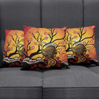 Keeper Of The Rainforest Cassowary Pillow Cover Aboriginal Art - Aussie Hoodie