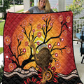 Keeper Of The Rainforest Cassowary Quilt Aboriginal Art