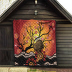 Keeper Of The Rainforest Cassowary Quilt Aboriginal Art