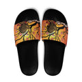 Keeper Of The Rainforest Cassowary Slide Sandals Aboriginal Art - Aussie Hoodie