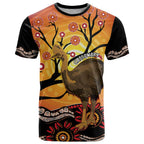 Keeper Of The Rainforest Cassowary T Shirt Aboriginal Art
