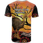 Keeper Of The Rainforest Cassowary T Shirt Aboriginal Art