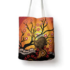 Keeper Of The Rainforest Cassowary Tote Bag Aboriginal Art - Aussie Hoodie