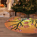 Keeper Of The Rainforest Cassowary Tree Skirt Aboriginal Art - Aussie Hoodie