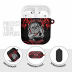 Personalised Aotearoa Bulldog AirPods Case NZ Maori Tattoo - Aussie Hoodie