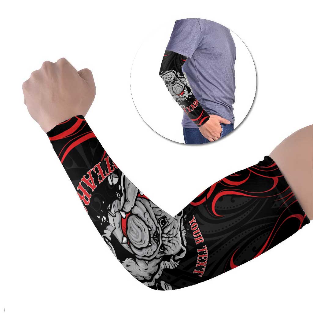 Aotearoa Bulldog Arm Sleeves NZ Maori Tattoo - Aussie Hoodie