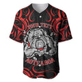 Personalised Aotearoa Bulldog Baseball Jersey NZ Maori Tattoo