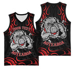 Aotearoa Bulldog Basketball Jersey NZ Maori Tattoo - Aussie Hoodie