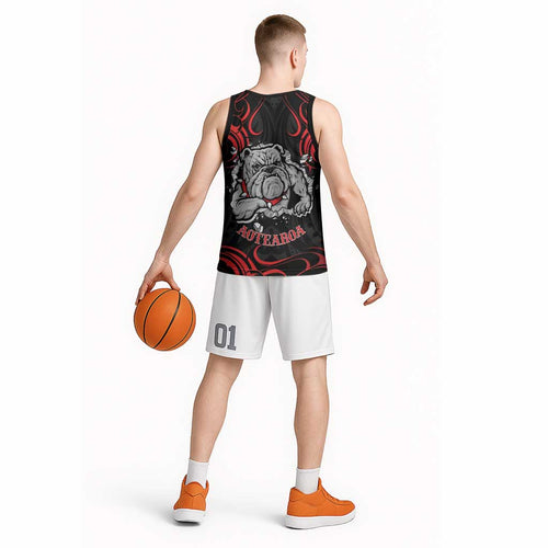 Aotearoa Bulldog Basketball Jersey NZ Maori Tattoo - Aussie Hoodie