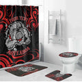 Personalised Aotearoa Bulldog Bathroom Set NZ Maori Tattoo - Aussie Hoodie