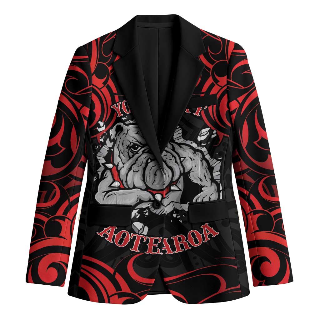Aotearoa Bulldog Blazer NZ Maori Tattoo - Aussie Hoodie