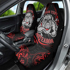 Personalised Aotearoa Bulldog Car Seat Cover NZ Maori Tattoo