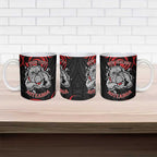 Personalised Aotearoa Bulldog Ceramic Mug NZ Maori Tattoo - Aussie Hoodie