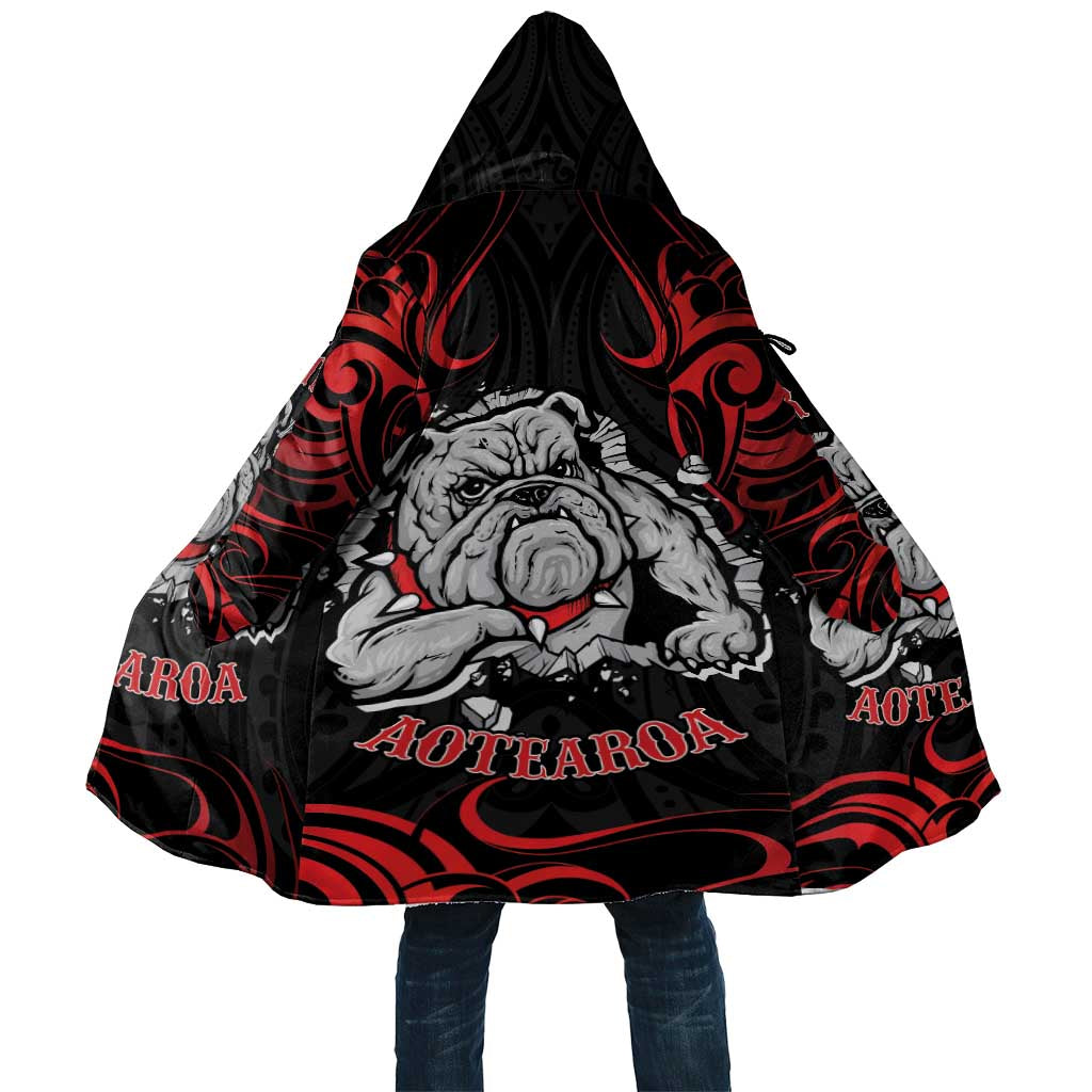 Aotearoa Bulldog Cloak NZ Maori Tattoo - Aussie Hoodie