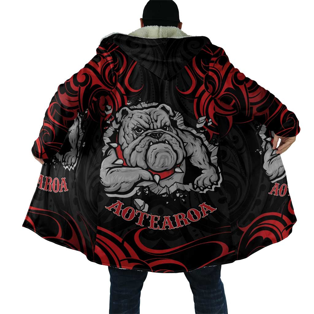 Aotearoa Bulldog Cloak NZ Maori Tattoo - Aussie Hoodie