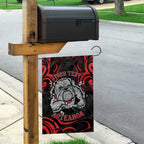 Personalised Aotearoa Bulldog Garden Flag NZ Maori Tattoo